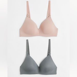 2-pack Maternity Nursing Bras 34DD